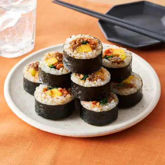 ごま油が香るプルコギ味キンパ