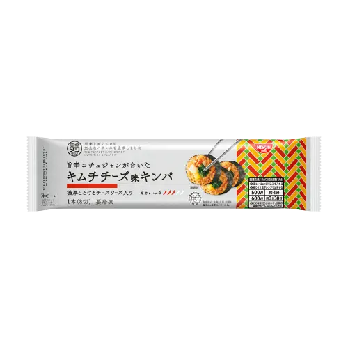 旨辛コチュジャンがきいたキムチチーズ味キンパ