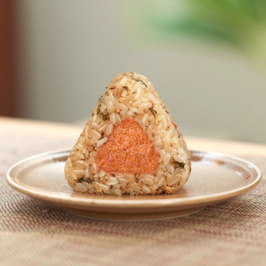 おにぎり ピリ辛明太子と高菜