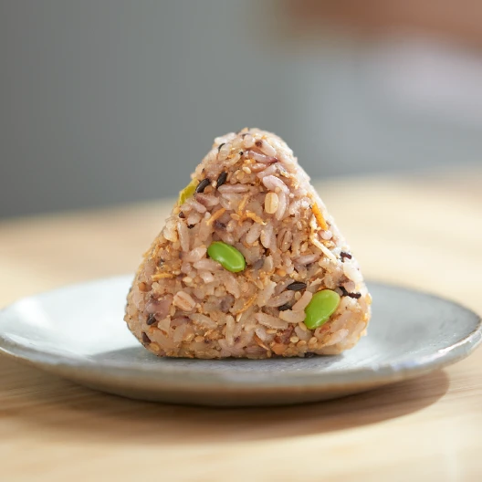 おにぎり ちりめん山椒と枝豆