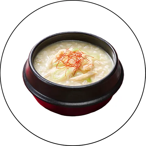 鶏と香味野菜の旨みのサムゲタン風