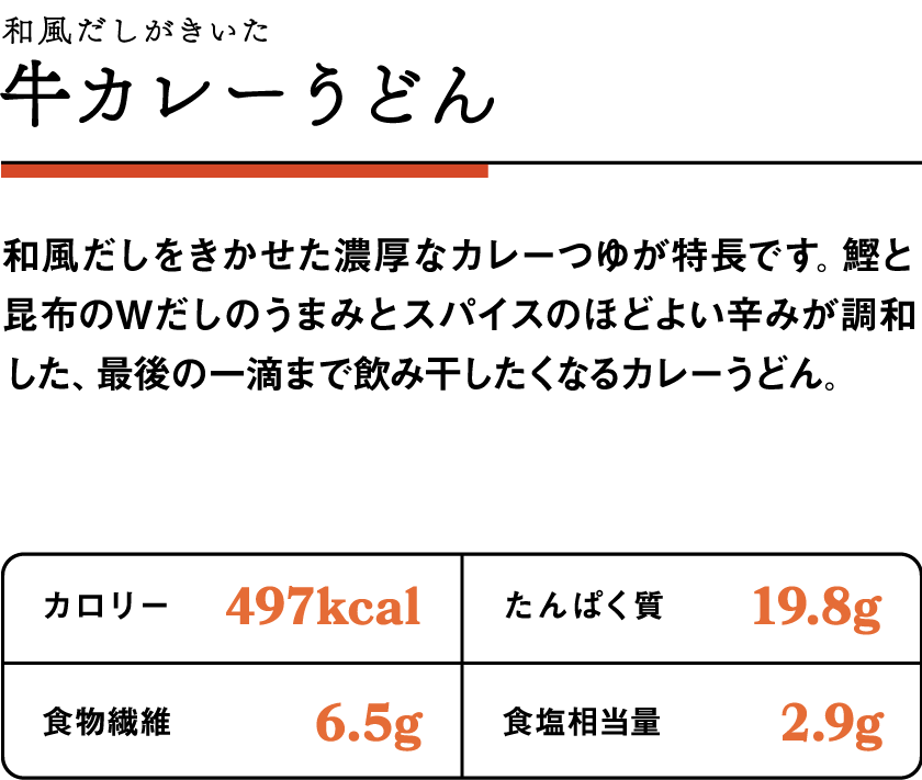 牛カレーうどん