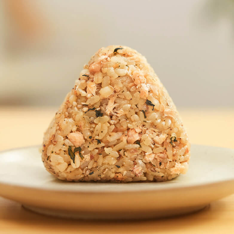 ほぐし鮭と大葉
