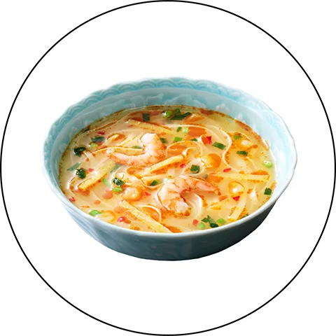 エビと甘酸っぱい辛みのトムヤムクン