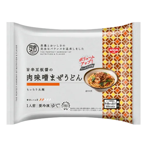 旨辛豆板醬の肉味噌まぜうどん