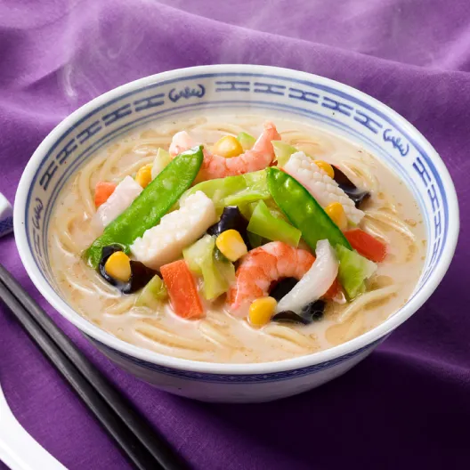 濃厚白湯スープのちゃんぽん