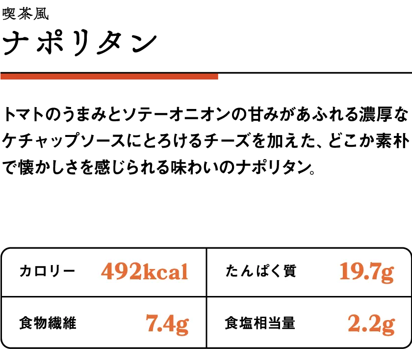 喫茶風ナポリタン